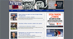Desktop Screenshot of nepatriotslife.com